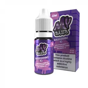 Blackcurrant Ice Nic Salt E-Liquid by My E Liquids 10ml