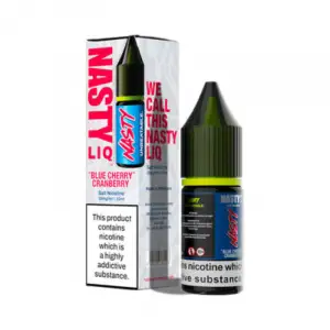 Blue Cherry Cranberry Nic Salt E-Liquid by Nasty Liq 10ml 