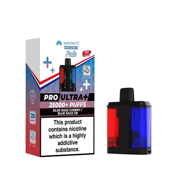 Hayati Pro Ultra Plus Pods - Blue Razz Cherry / Blue Razz GB