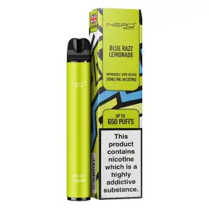 Nerd Bar Disposable Pen - Blue Razz Lemonade - 20mg (650 Puff)