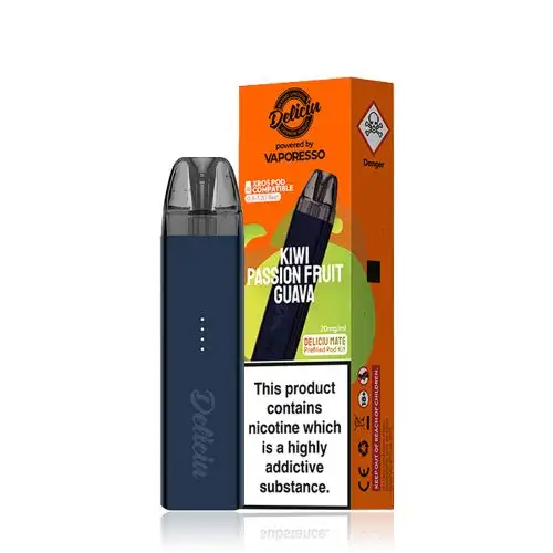 Vaporesso Deliciu Mate Vape Pod Kit | Kiwi Passionfruit Guava(Blue)