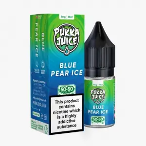 Pukka Juice E Liquid - Blue Pear Ice - 10ml