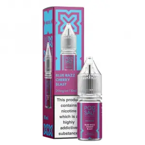 Blue Razz Cherry Blast Nic Salt E-Liquid by Pod Salt Nexus 10ml