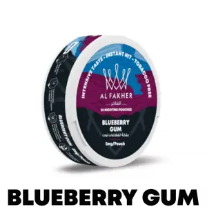 Blueberry Gum Nicotine Pouches by Al Fakher 20mg