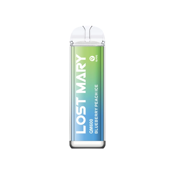  Blueberry Peach Ice | Lost Mary QM600 By Elf Bar Disposable Pod Device 20mg 