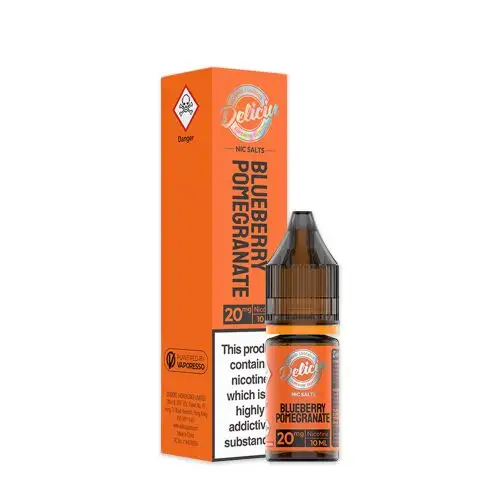 Blueberry Pomegranate Nic Salt E-Liquid By Deliciu 10ml