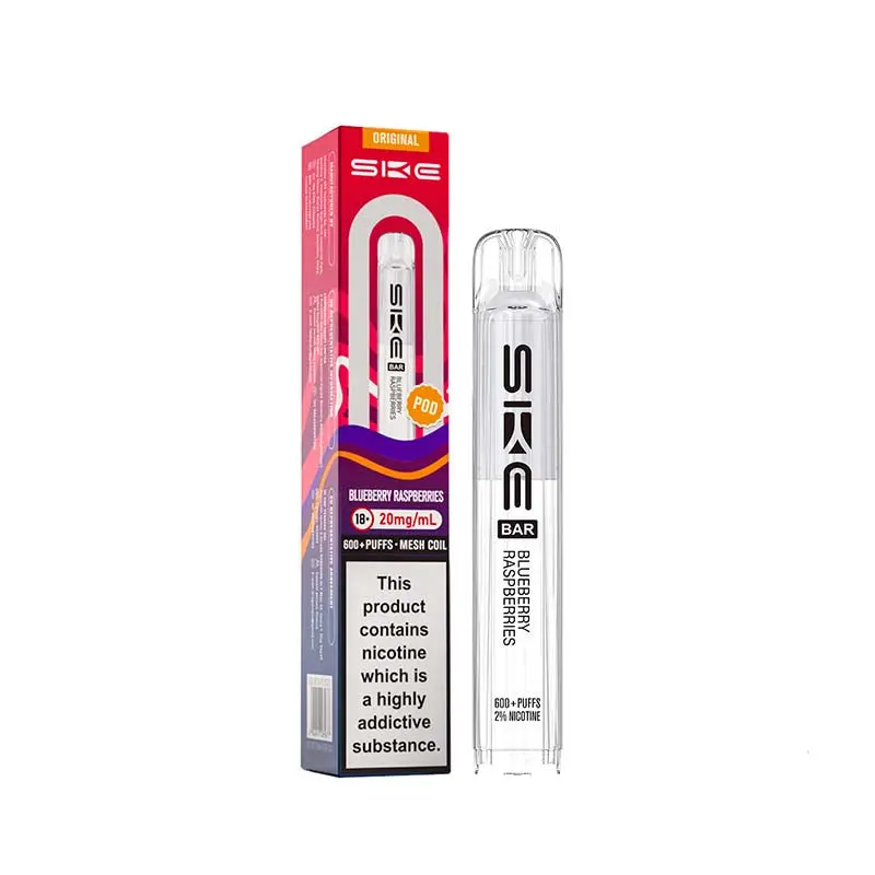 SKE Crystal Bar 600 Prefilled Pods - Blueberry Raspberries | Vape And Go