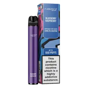 Nerd Bar Disposable Pen - Blueberry Raspberry -  20mg (650 Puff)