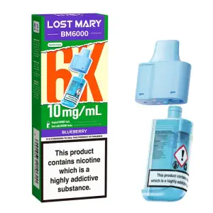 Lost Mary BM6000 Pods - Blueberry | 10mg