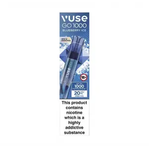 Blueberry Ice Vuse Go 1000 Disposable Vape 20mg