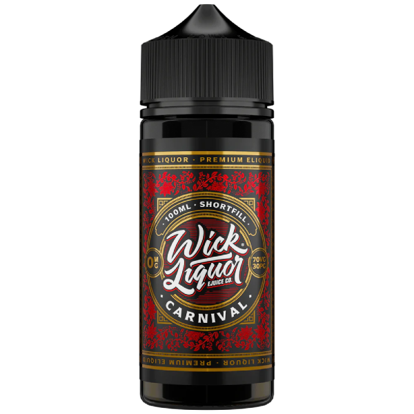 Wick Liquor E Liquid - Carnival - 100ml