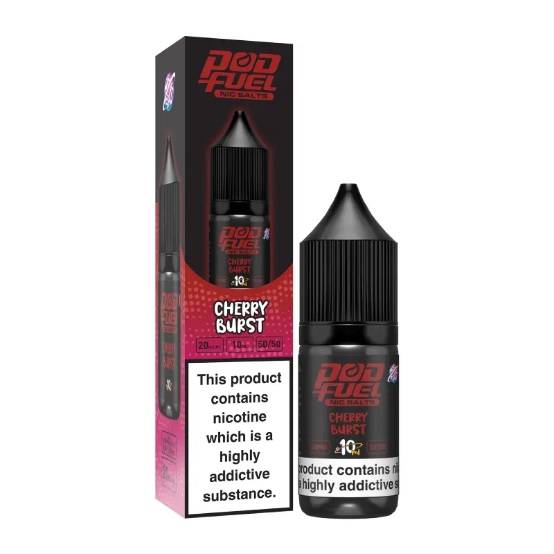 Cherry Burst Nic Salt E-liquid by Pod Fuel Nic Salt 10ml