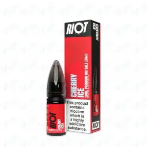 Cherry Ice Riot X Nic Salt E-Liquid by Riot Squad 10ml