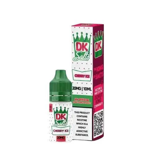 Cherry Ice Nic Salt E-Liquid by Donut King DK Salts 10ml