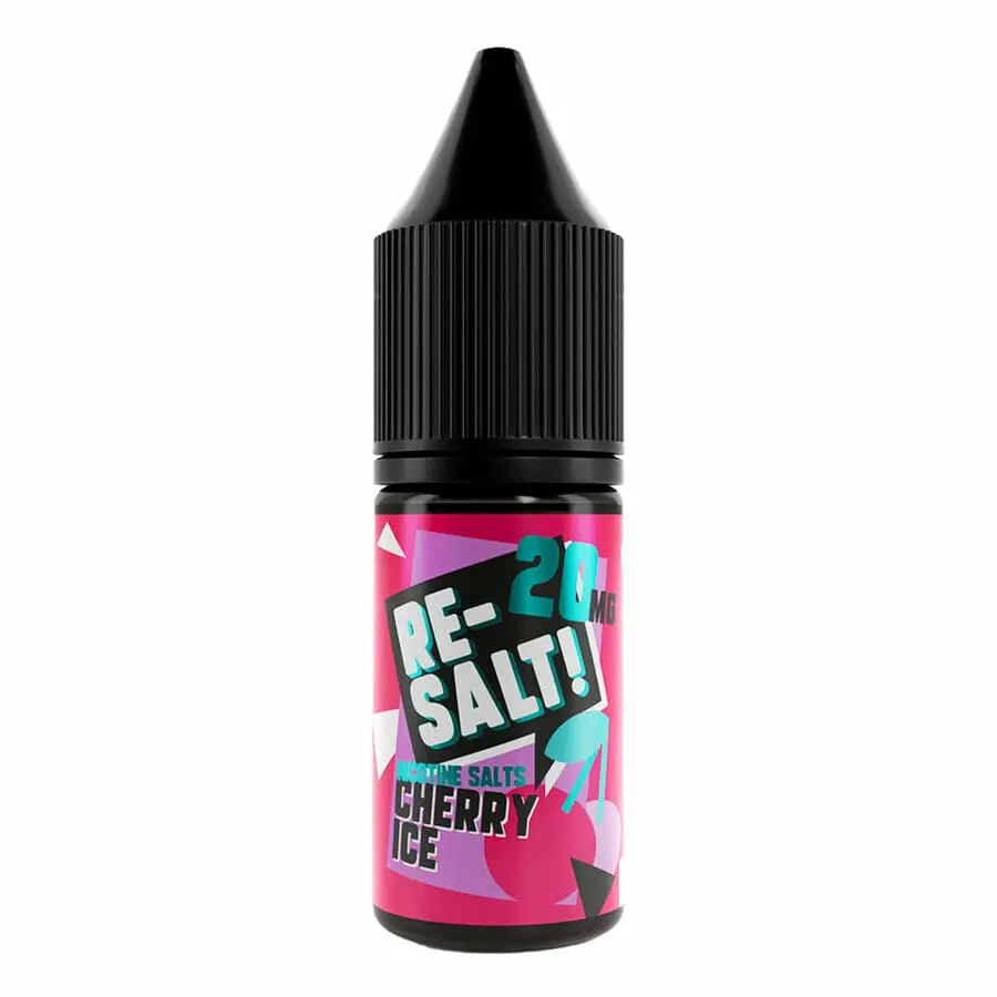  Re Salt Nic Salts - Cherry Ice - 10ml 