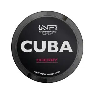 Cherry Nicotine Pouches by Cuba Black 43mg | Pack of 25