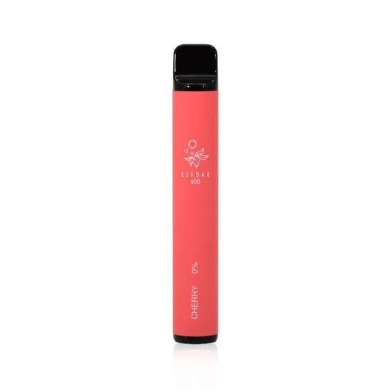 Elf Bar 0mg (Nicotine Free) Disposable Vape (600 puffs) - Cherry