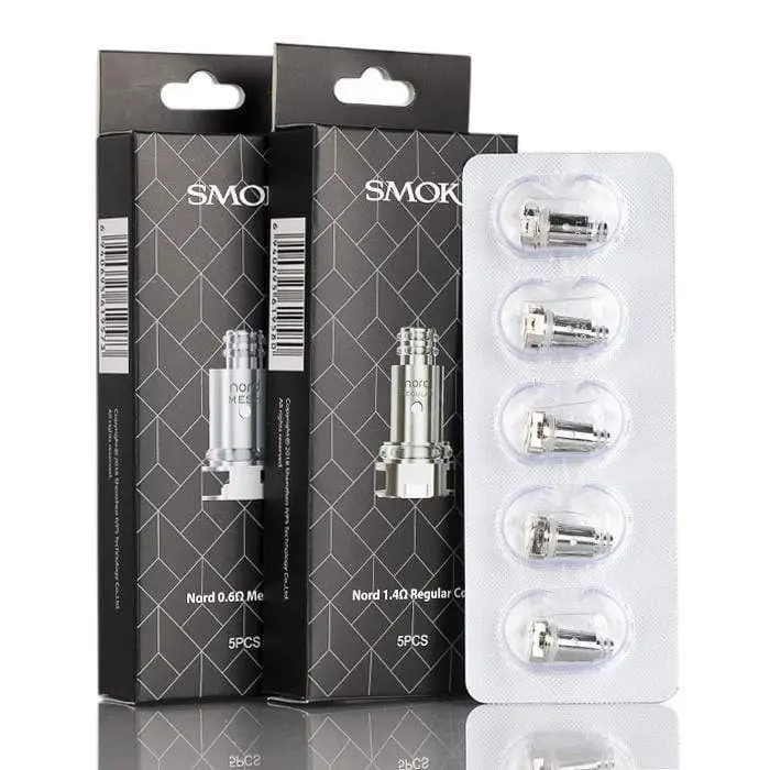  SMOK Nord Replacement Coils - Mesh 0.6 ohm(5 Pack) 