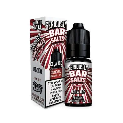 Cola Ice Nic Salt E-Liquid by Seriously Bar Salts By Doozy 10ml