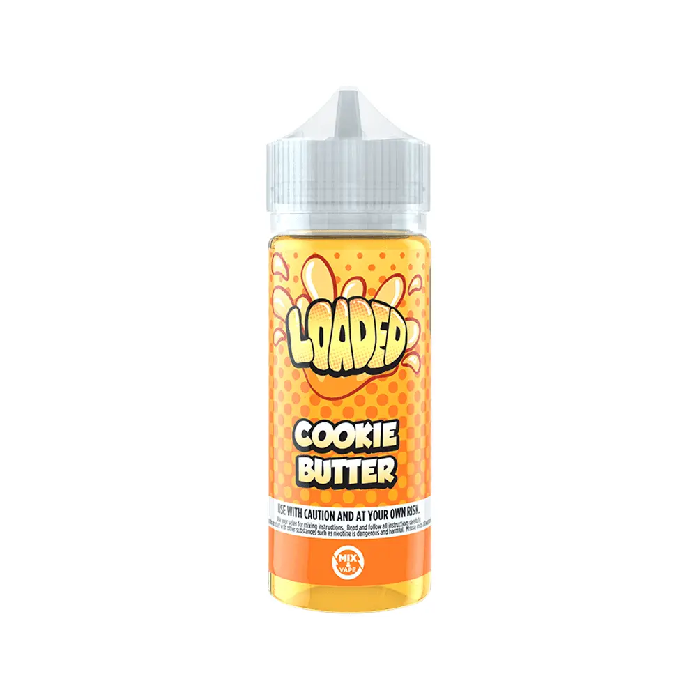  Cookie Butter Shortfill E-Liquid by Loaded 100ml 