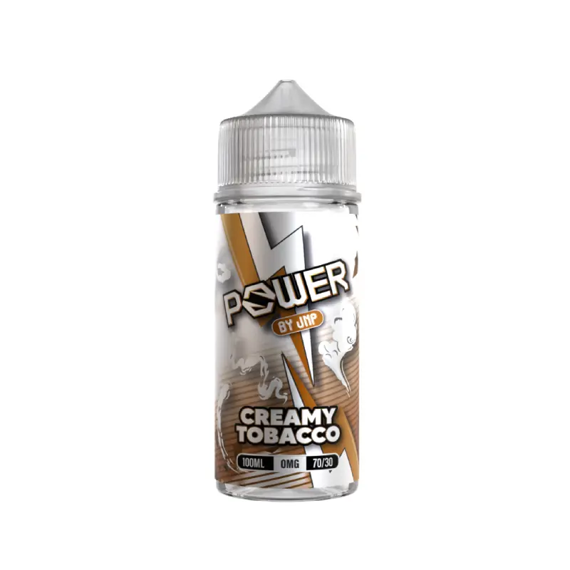 Power by JNP E Liquid - Creamy Tobacco - 100ml