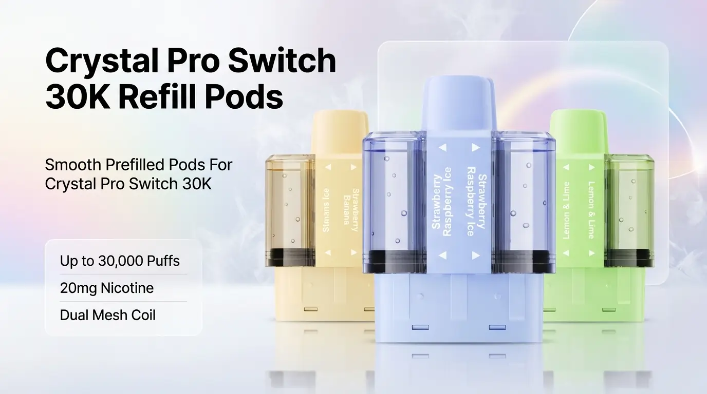 Crystal Pro Switch 30K Replacement Pods