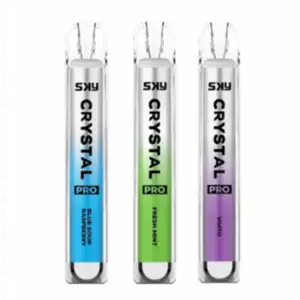 Crystal Bar Pro Disposable Vape by SKY - Pineapple Ice -  20mg
