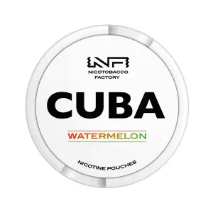 Watermelon Nicotine Pouches by Cuba Black 43mg | Pack of 25