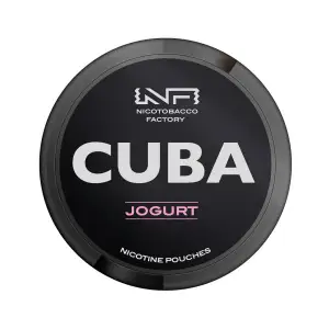 Jogurt Nicotine Pouches by Cuba Black 43mg | Pack of 25