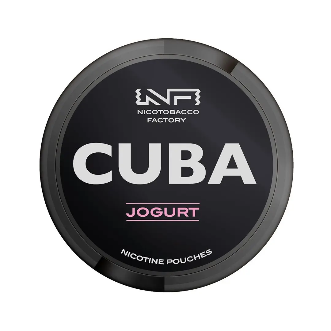  Jogurt Nicotine Pouches by Cuba Black 43mg | Pack of 25 