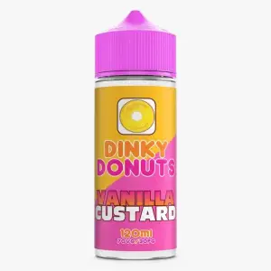 Vanilla Custard E-Liquid Shortfill by Dinky Donuts 100ml