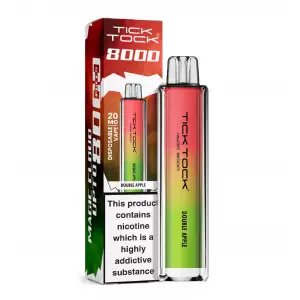 Double Apple Tick Tock Magic 8000 Disposable Vape 20mg