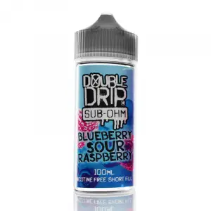 Double Drip E liquid - Blueberry Sour Raspberry - 100ml