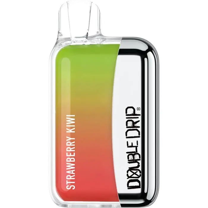  Strawberry Kiwi By Double Drip Disposable Vape 