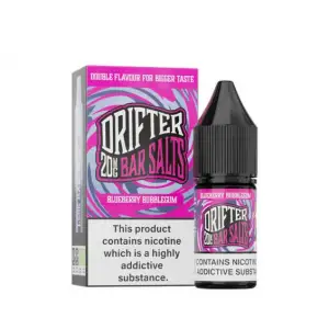 Blueberry Bubblegum Nic Salt E-Liquid by Drifter Bar Salts 10ml 