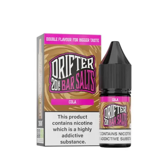 Cola Nic Salt E-Liquid by Drifter Bar Salts 10ml 