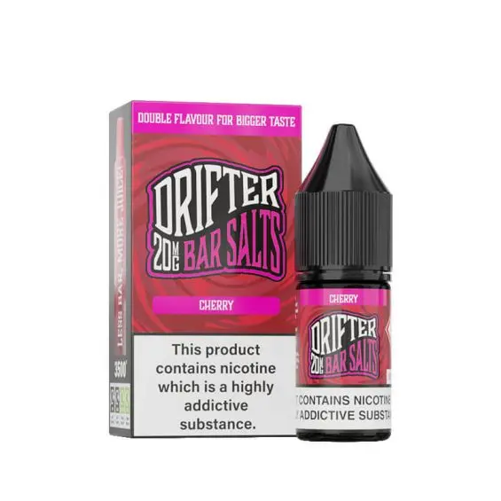 Cherry Nic Salt E-Liquid by Drifter Bar Salts 10ml