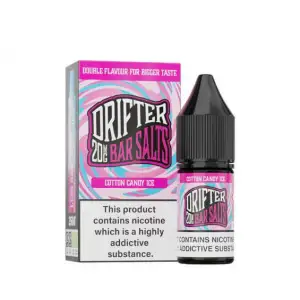 Cotton Candy Ice Nic Salt E-Liquid by Drifter Bar Salts 10ml 