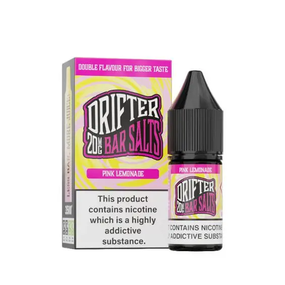 Pink Lemonade Nic Salt E-Liquid by Drifter Bar Salts 10ml