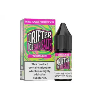 Watermelon Ice Nic Salt E-Liquid by Drifter Bar Salts 10ml