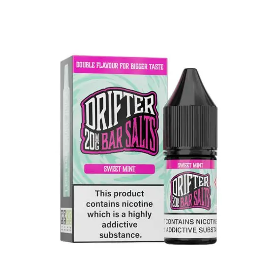 Sweet Mint Nic Salt E-Liquid by Drifter Bar Salts 10ml