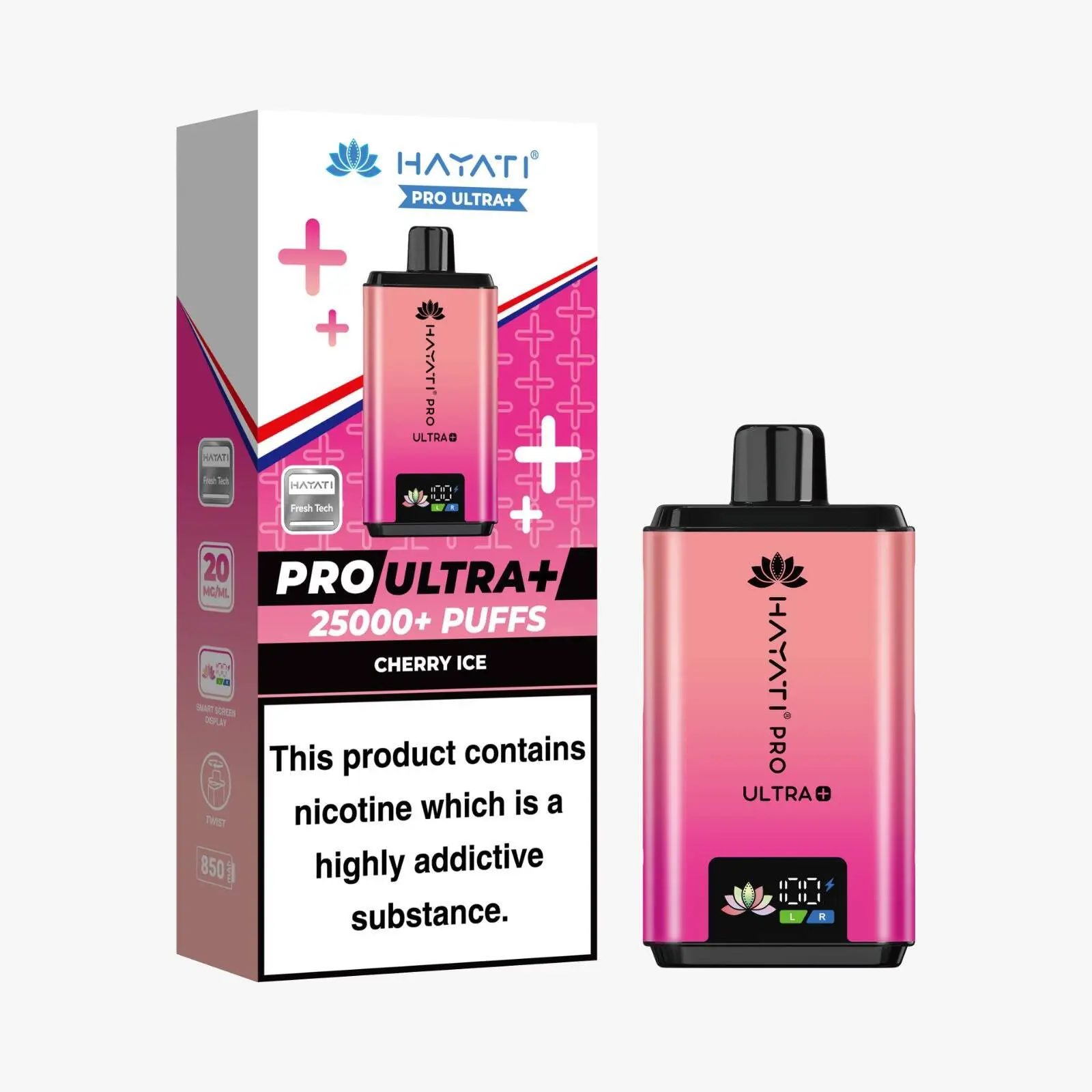 Hayati Pro Ultra Plus 25K - Cherry Ice