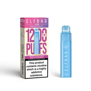 Blueberry Edition by Elf Bar 1200 Prefilled Pod Vape Kit