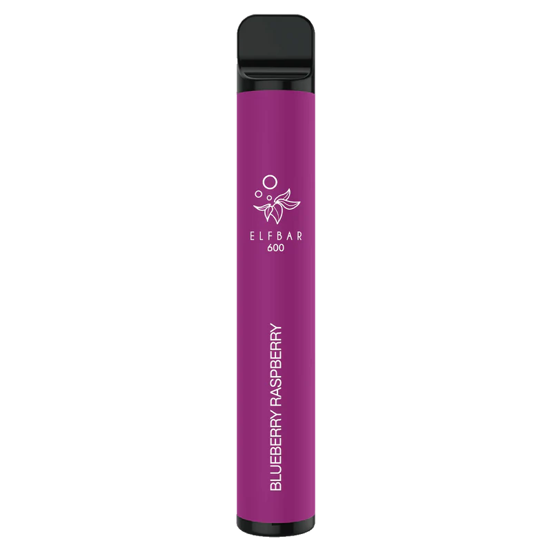 Blueberry Raspberry Elf Bar 600 Disposable Vape - 20mg