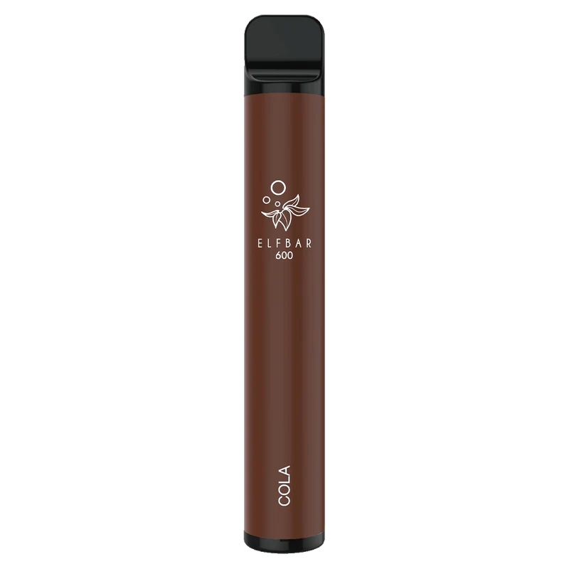  Elf Bar 0mg (Nicotine Free) Disposable Vape (600 puffs) - Cola 