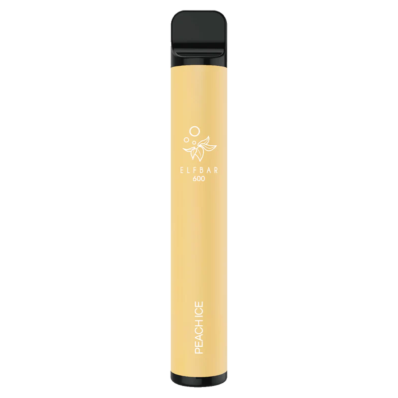 Peach Ice Elf Bar 600 Disposable Vape | 20mg