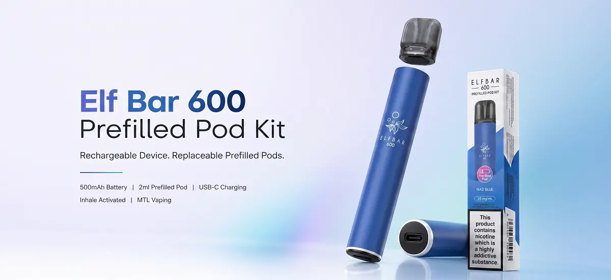 Elf Bar 600 Prefilled Pod Kit
