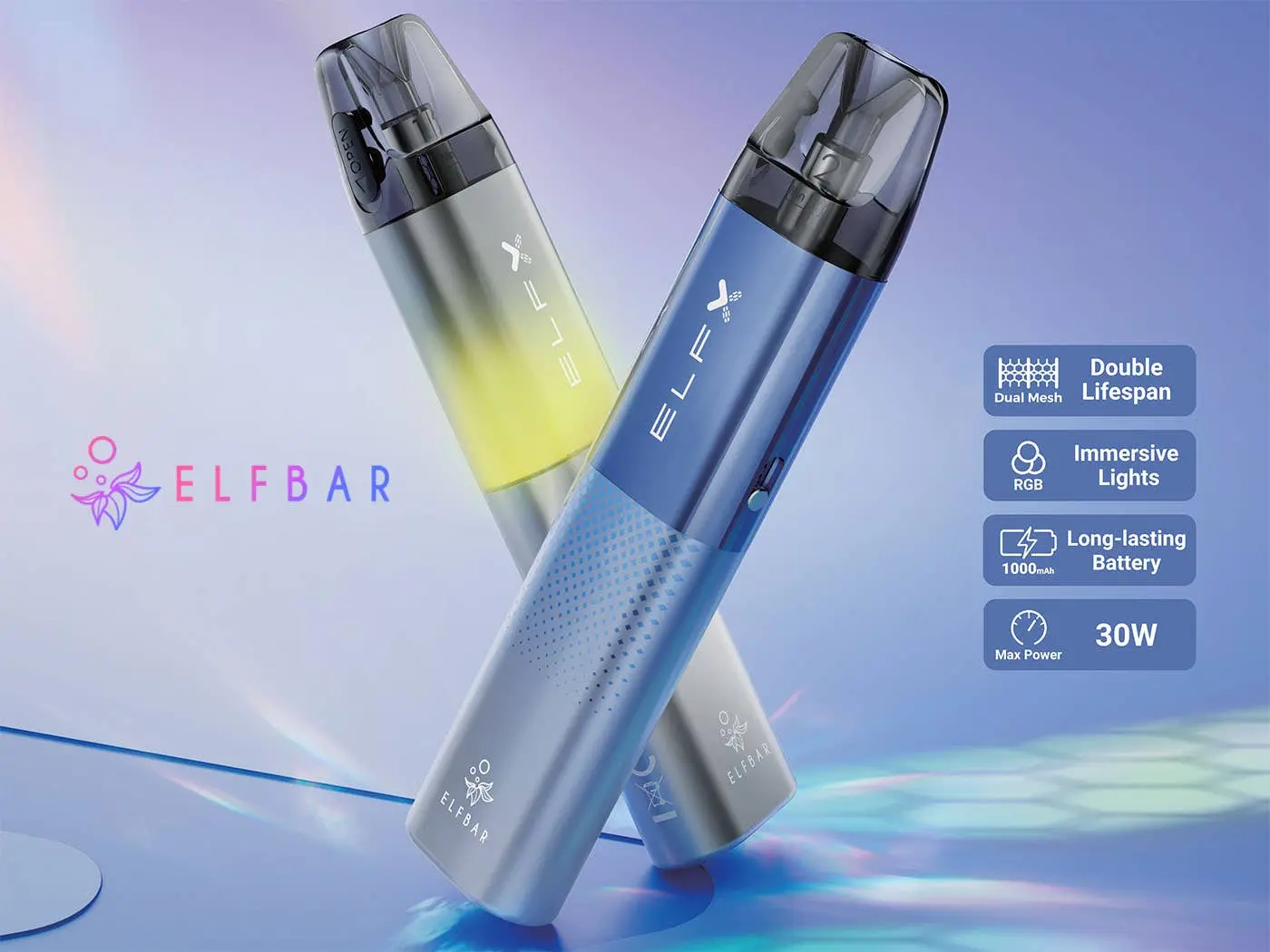 Elf Bar ELFX Pod Kit | Refillable Pod Kit | Vape and Go