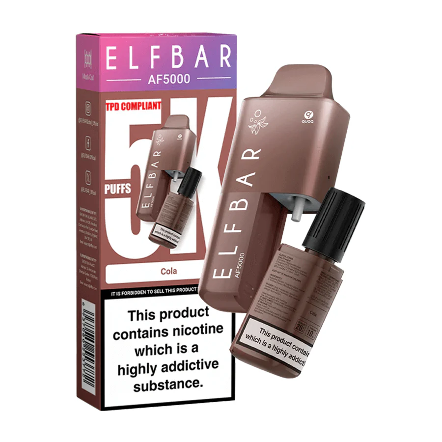 Cola by Elf Bar AF5000 Disposable Pod Kit