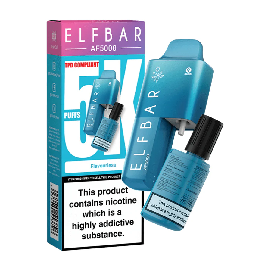 Flavourless by Elf Bar AF5000 Disposable Pod Kit